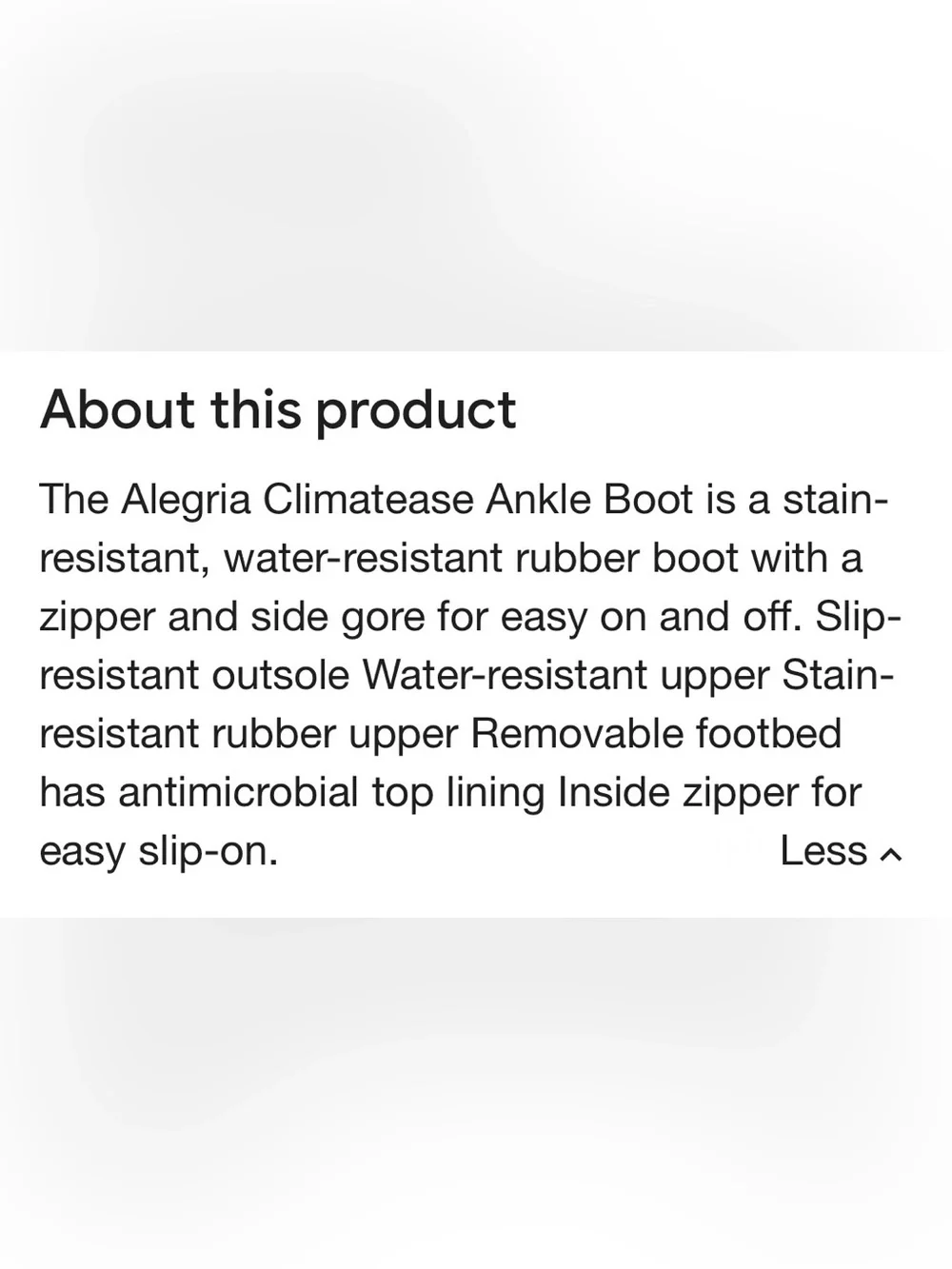 Alegria Black & White Patterned Ankle Rain Boots